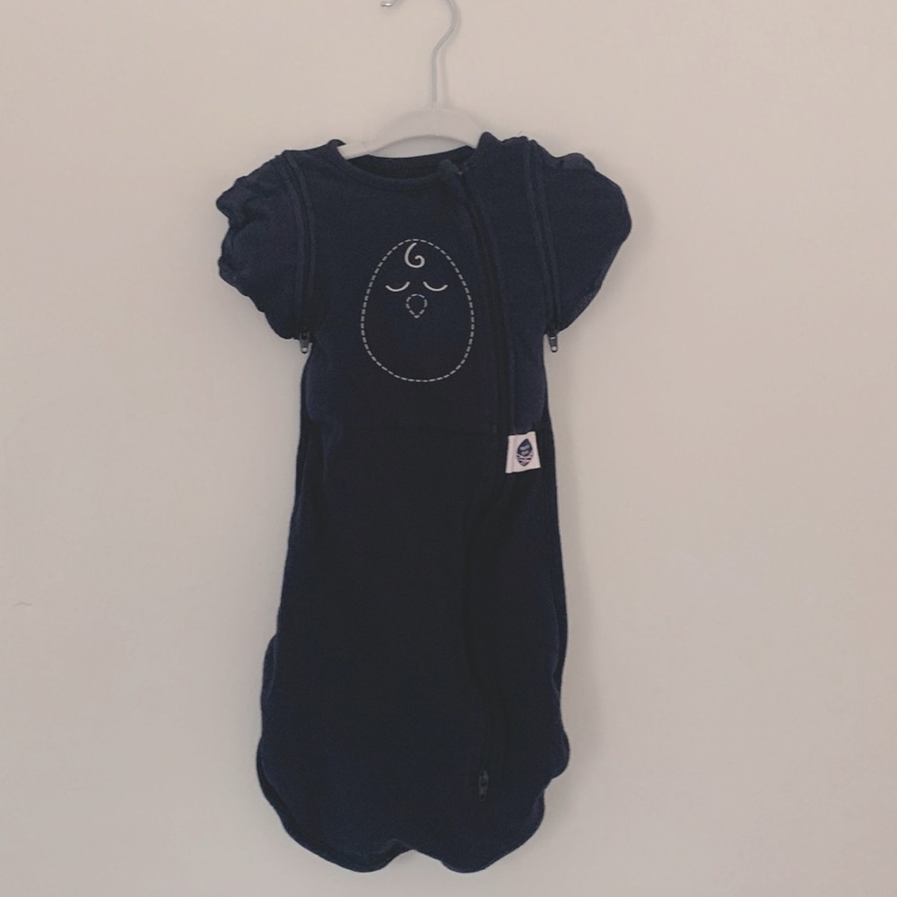 Nested Bean Zen One Swaddle Dark Blue 0-3m